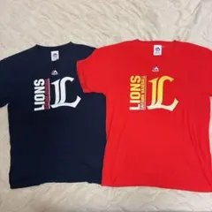 埼玉西武ライオンズ 炎獅子Tシャツ 通常の2枚セットのサムネイル