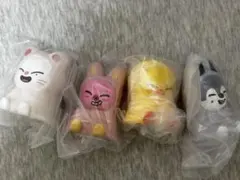 SKZOO ライトマスコット ポガリ ジニレット トゥエッキ ウルフチャン 4個