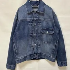 ユニクロ　デニムジャケット Mブルー