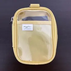 myfa クリアポーチ イエロー