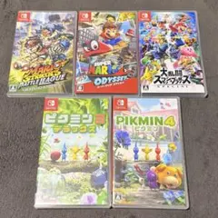 Nintendo Switch ソフト 5本セットのサムネイル
