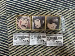 ナルト NARUTO 豆ガシャ色紙　第三弾 第十班セット