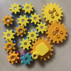 アンパンマン　ブロックラボ　歯車　ギア　16個