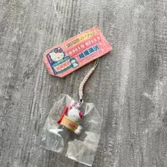 未使用品 ハローキティご当地　越後湯沢　湯沢温泉バージョン　根付け ストラップ