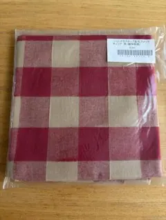 C&Sスラブネップ起毛ブロックチェック　赤　難有