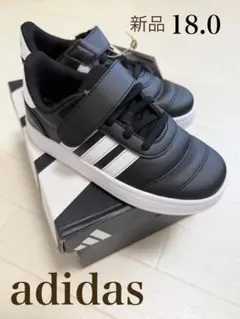 adidas スニーカー18新品タグ付き　アディダス　キッズ靴