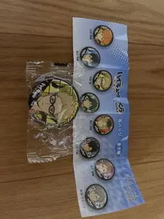 ハイキュー　くら寿司　 月島蛍　びっくらポン　缶バッジ