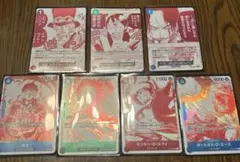 ワンピースカード　トレジャーキャンペーン　プロモ　全7種　コンプリートセット