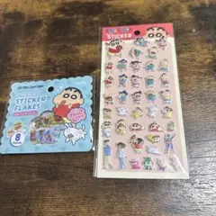 クレヨンしんちゃん ましゅまろシール ぷっくりステッカー おはじき