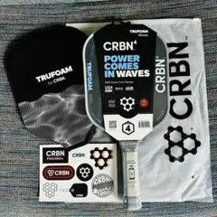 CRBN TRUFOAM WAVES 4ピックルボールパドル【新品未使用】