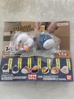カプセルトイ お文具といっしょ なす握り名も無き者 寿司えびお文具