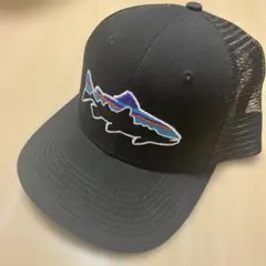 【新品お買得】　パタゴニア　キャップ　トラウトシルエット　刺繍