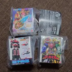 スーパー戦隊 DXロボミニチュア＆パッケージ　3種セット