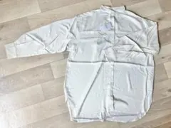 《新品》coen／ツイルバンドカラーシャツ／オフホワイト／Lのサムネイル