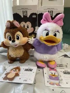 ポップマート・ミッキー＆フレンズ プラッシュ キーホルダー