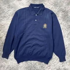 BAY HILL CLASSIC メンズ ニット L 青色 ブルー ゴルフウェア