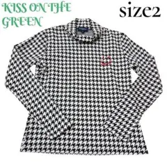 KISS ON THE GREEN 千鳥柄 インナー 2 長袖 ゴルフウェア
