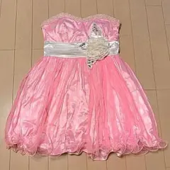 キャバドレス ミニドレス ドット柄