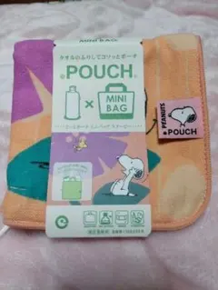 どっとポーチ コソッとポーチ SNOOPY 未使用品
