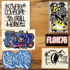 ② グラフィティー ステッカー 6枚セット graffiti グラフィティ