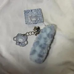 サンリオ　ギャルネコ　ストラップ　シナモロール　シナモ　シナモン