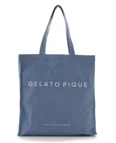 gelato pique ホビートートバッグ ジェラートピケ ブルー