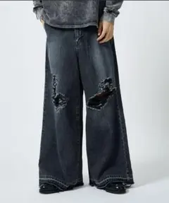 LABYRINTH LOOSE FIT JEANS “Black