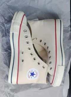 ★未使用品 CANVAS ALL STAR J HI ナチュラルホワイト