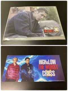 HIGH＆LOW X 1週目入場特典＆ポストカード鮫岡
