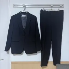 23区 パンツスーツ上下 ブラック サイズ44のサムネイル
