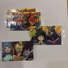 ホログラムキャラクターステッカーヒロアカ爆豪勝己 緑谷出久僕のヒーローアカデミア