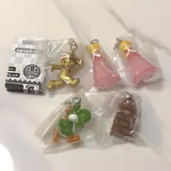 スーパーマリオ めじるしアクセサリー2 マリオ ピーチ ヨッシー クリボー