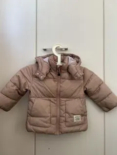 BEAMS mini フード付きダウンジャケット 90サイズ