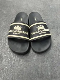 DOLCE&GABBANA ドルチェ&ガッバーナ サンダル メンズ ブラック42