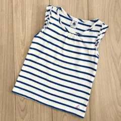 PETIT BATEAU★ノースリーブタンクトップ 104cm