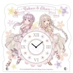結月ゆかり 紲星あかり VOICEROID アクリル卓上時計