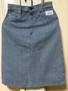リーバイス　ヒッコリースカート　デニムスカート　ヒッコリー　リーバイススカート