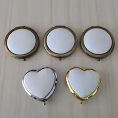ポーセラーツ コンパクトミラー 5個セット