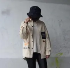 【最終値下げ】 オーバーサイズシャツ kpop 韓国ファッション ストリート