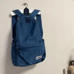 SOLEIL ダークブルー シンプルバックパック