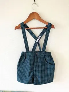 美品。ファミリア　チェック　ショートパンツ　125