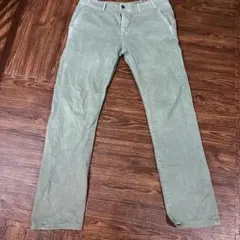 Levi's リーバイス　後染めグリーン チノパン W32 L32