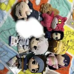 アニメキャラクター マスコットぬいぐるみ12セット