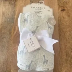 【24時間発送】【アメリカ購入品】BONBINI キリン柄 ブランケット