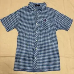 Fred Perry 半袖 ギンガムチェックシャツ Lのサムネイル