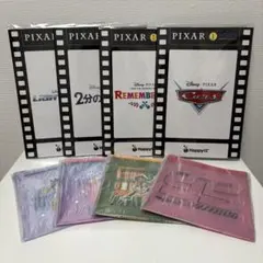 ピクサー ハッピーくじ カードコレクション&フラットポーチ まとめ売り 未開封