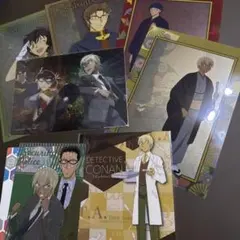 名探偵コナン　安室透　７点　クリアファイル　下敷き　まとめ　ゼロの執行人　レア
