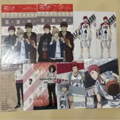 黒子のバスケ クリアファイル 赤司 黒子 火神 黛 ポスター