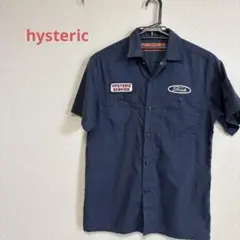 HYSTERIC MINI 半袖シャツ 140 ネイビー