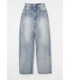 【moussy】HW DAMAGE LOOSE STRAIGHT 23インチ